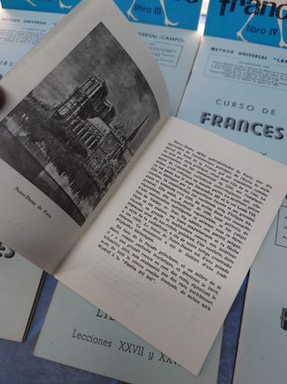 1 al 15, curso de Francés, método universal campo