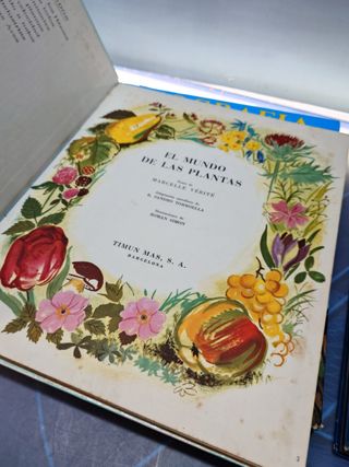 ENCICLOPEDIA EN COLORES. TIMUN MAS: GEOGRAFÍA UNIVERSAL + EL ESPACIO + HISTORIA UNIVERSAL + EL MUNDO DE LAS PLANTAS