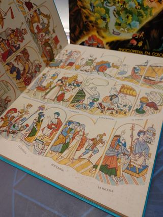 ENCICLOPEDIA EN COLORES. TIMUN MAS: GEOGRAFÍA UNIVERSAL + EL ESPACIO + HISTORIA UNIVERSAL + EL MUNDO DE LAS PLANTAS