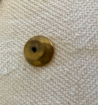 Pomelli bombati in ottone - Set da 10