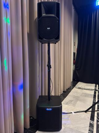 RCF ART 712-A + Subgraves Alto Professional 12”