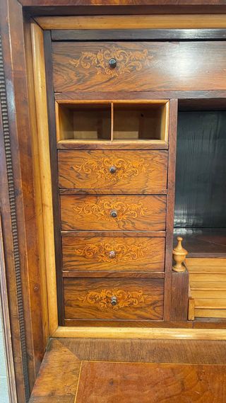 Bureau Escritorio Inglés Madera