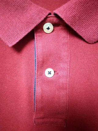 Polo GANT Rojo Manga Larga - Talla L - buen estado