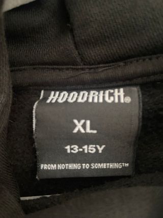 Chándal Hoodrich Negro 13-15 años