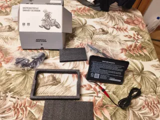 Pantalla Táctil Moto CarPlay IP67