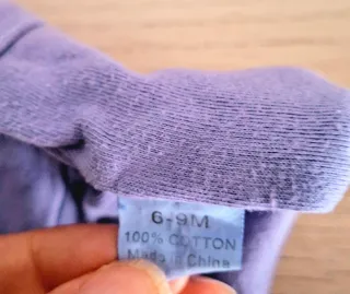 Lote 3 Bodies Bebé Manga Corta 6-9 meses