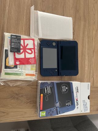 Nintendo 3DS XL Azul Metálico ips superior