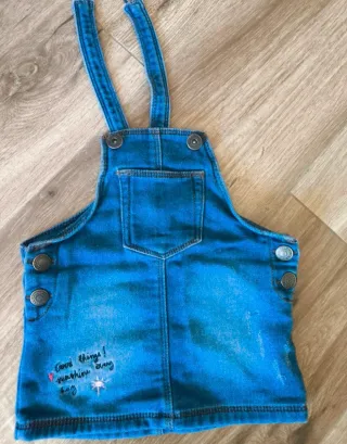 Peto bebé vaquero con bordado