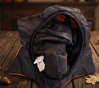 Gorro de niño calabaza