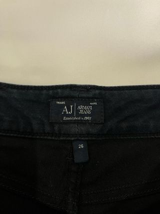 Armani Jeans Dark Blue Jeans 26 Slim Fit Classic D