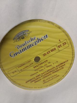 Box, Discos, vinilos, Ludwig van Beethoven - Leonard Bernstein – Fidelio 3xLP, Album + Box