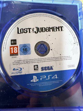 Lost Judgment PS4 (PlayStation 4) SEGA