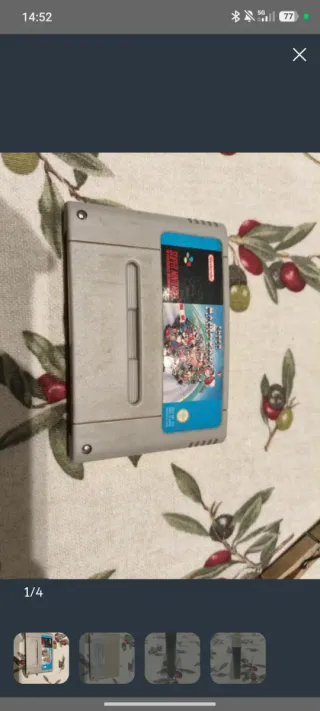 Super Mario Kart SNES Nintendo