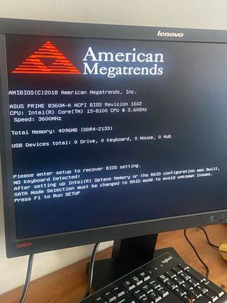 Placa Base ASUS + I3 8100 + 4Gb ram