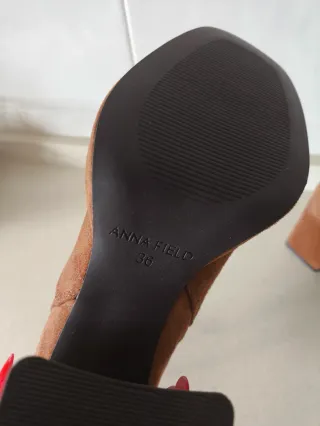 Botines Anna Field Marrones Talla 36 Nuevos