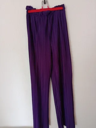 Lote 3 Pantalones Zara Morados