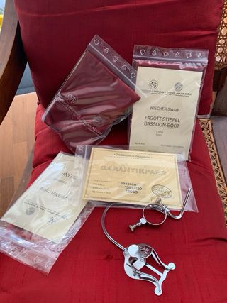 MAGNÍFICO FAGOT ÓSCAR ADLER 1357/120 ¡IMPECABLE!