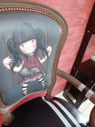 Muebles dormitorio vintage clásico  Conjunto