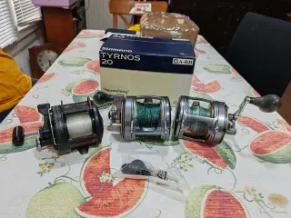 Mulinelli da Traina Shimano tld 20 + 2 Tyrnos 20