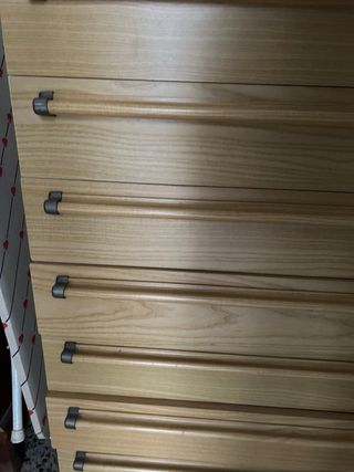 Mueble cajonera de madera