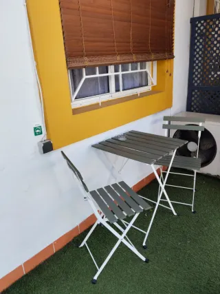 Conjunto mesa y sillas jardín