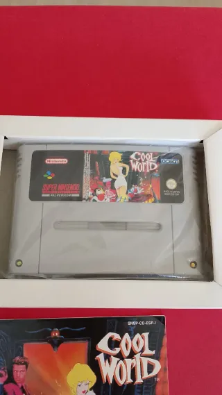 Cool World Super Nintendo PAL NUEVO A ESTRENAR.