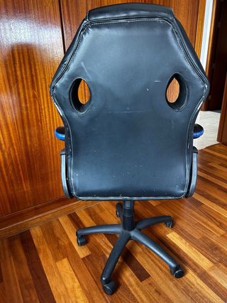 Silla Gaming Negra y Azul