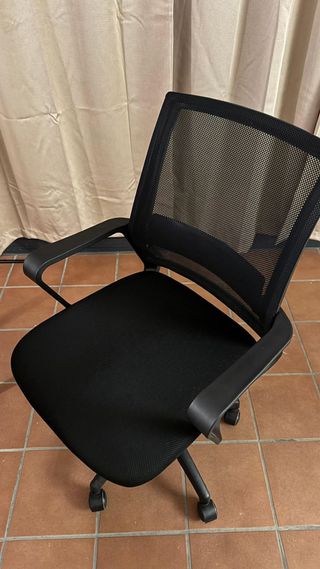 Silla de escritorio negra