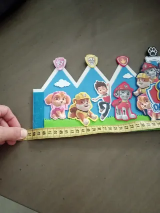 Corona Patrulla Canina 4 años