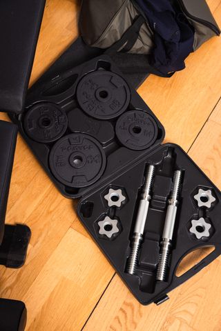 Kit mancuernas 20 kg musculación Corength