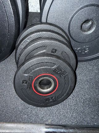 Discos de pesas 10kg,5kg,1,25kg