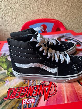 Zapatillas Vans Negras Talla 38.5
