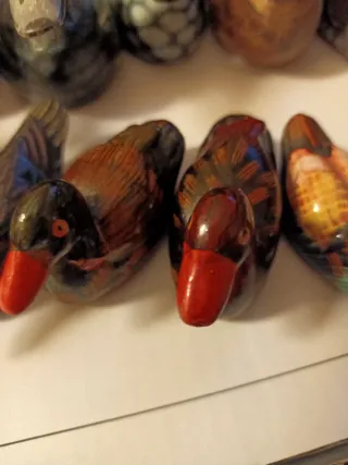 12 Statuette Anatre Decorative