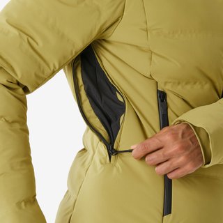 Chaqueta acolchada esquí y snowboard muy cálida y ventilada