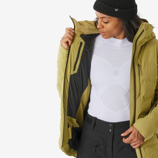 Chaqueta acolchada esquí y snowboard muy cálida y ventilada
