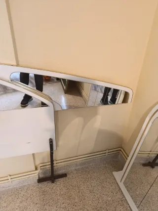 Cabecero cama vintage + espejo