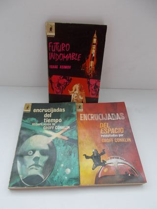 3 libros de ciencia-ficción de la editorial Molino