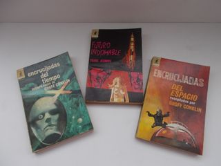 3 libros de ciencia-ficción de la editorial Molino