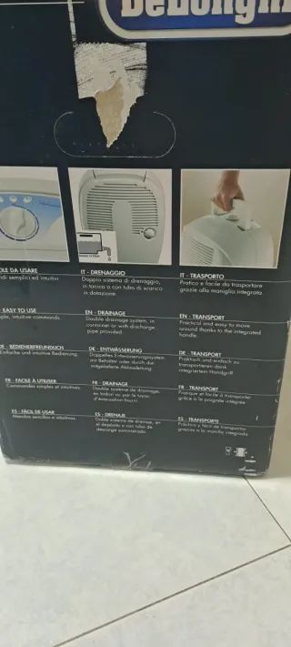 Deumidificatore DeLonghi