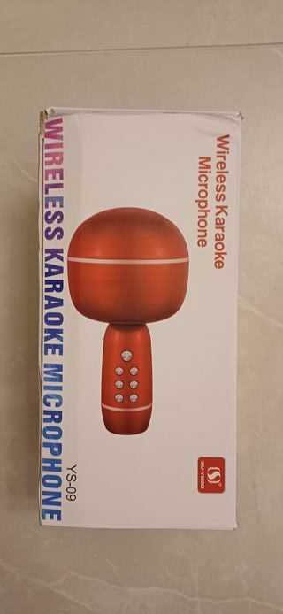 Microfono Karaoke Oro