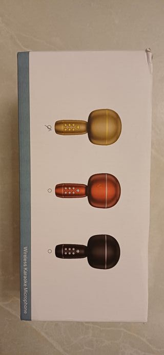 Microfono Karaoke Oro