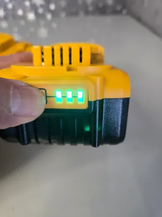 2 Baterías DeWALT XR 20V 6Ah Li-Ion nueva