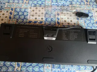 Teclado Gaming Drevo Negro