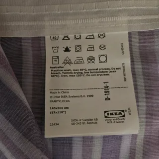 2 Visillos IKEA Rayas 2x2,40m