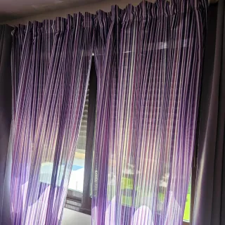 2 Visillos IKEA Rayas 2x2,40m