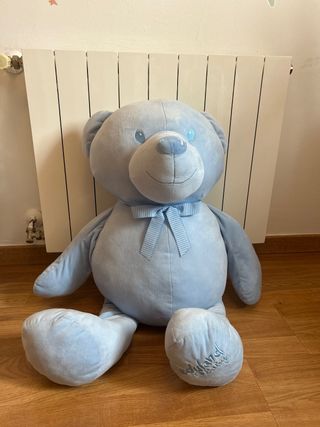 Oso de peluche grande azul