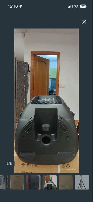 Altavoces Behringer PK112A Activo Negro + Soportes