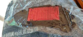 Filtro de aire honda sh. rojo y negro