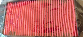 Filtro de aire honda sh. rojo y negro