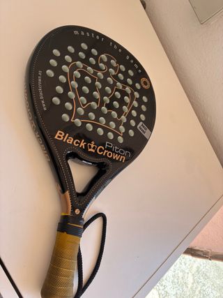 Pala de pádel Black Crown Piton